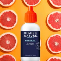 Higher Nature Citricidal Liquid Grapefruitkern-Extrakt - 45ml