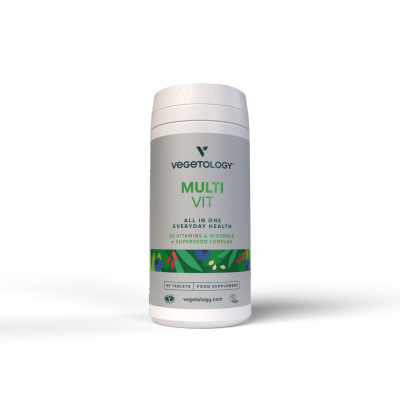 Vegetology MultiVit Vegan Multivitamin & Mineral - 60...