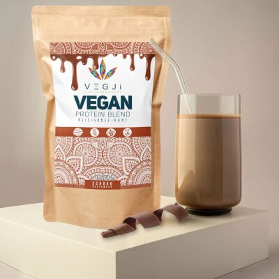 VEGJi Vegan Protein Blend | Veganes Proteinpulver - 1000g