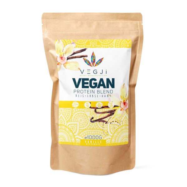 VEGJi Vegan Protein Blend - 1000g Vanille