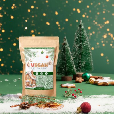 VEGJi Vegan Protein Blend - 1000g Winterzauber - LIMITED EDITION