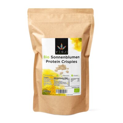 VEGJi Bio Sonnenblumen Protein Crispies - 500g