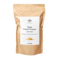 VEGJi Soja Protein Crispies mit 80% Eiweiß , in 500g oder 1000g Verpackungsgröße, mit 80% Proteingehalt, extra crunchy