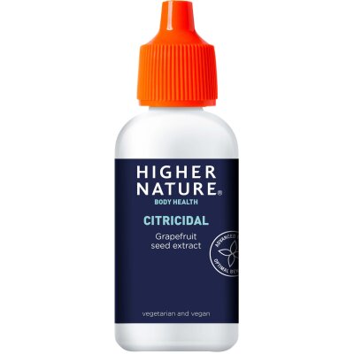 Higher Nature Citricidal Liquid Grapefruitkern-Extrakt -...