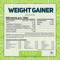 VEGJi Weight Gainer Vegan - 4000g Natur