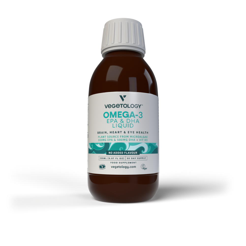Vegetology Vegan Omega3 Liquid EPA & DHA 150ml