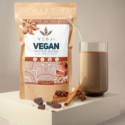 VEGJi Vegan Protein Blend - 1000g Chocolate-Chai