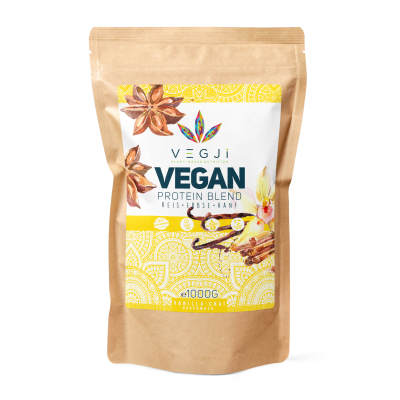 VEGJi Vegan Protein Blend - 1000g Vanilla-Chai
