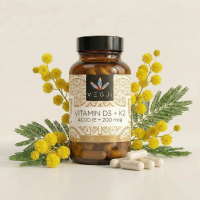 VEGJi Vitamin D3 4.000 IE + Vitamin K2 MK-7 200 µg - 120 Kapseln