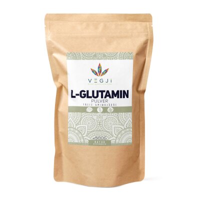 VEGJi L-Glutamin Pulver Vegan - 250g/500g