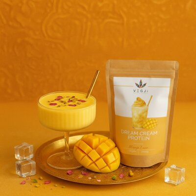 VEGJi Dream Cream Protein - 1000g Mango Lassi LIMITED...