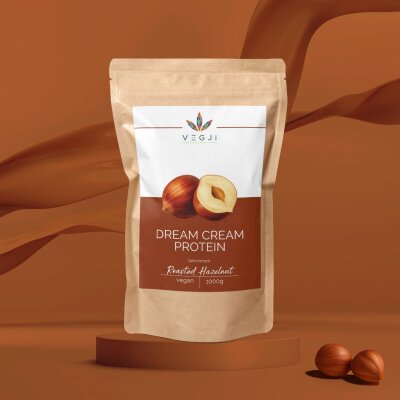 VEGJi Dream Cream Protein  1000g, extra cremiges veganes...