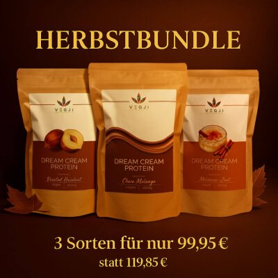 VEGJi Dream Cream Protein  1000g, extra cremiges veganes...