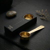 VEGJi Edelstahl Messlöffel Gold - 20ml