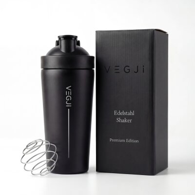 VEGJi Edelstahl Shaker - Premium Edition - 600 ml