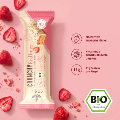 VEGJi Crunchy | Bio Proteinriegel - 50g