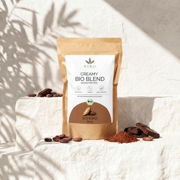 Bio Vegan Protein mit Schoko-Geschmmack