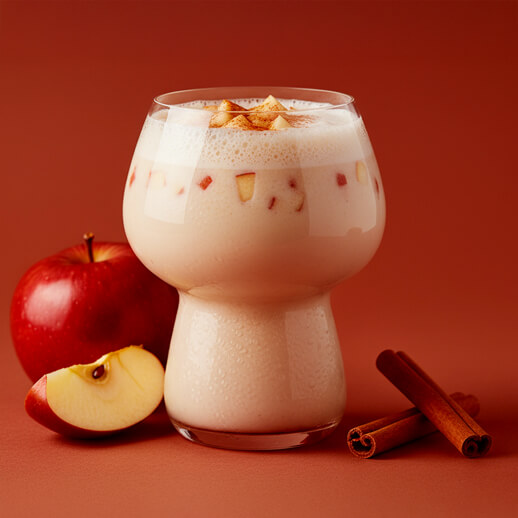 Dream Cream Protein - Apfel-Zimt Protein-Shake im Glas