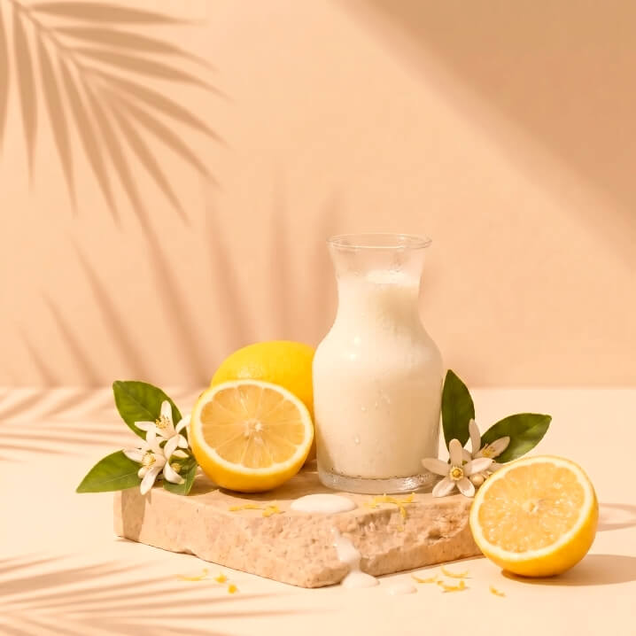 Dream Cream Protein - Lemon Buttermilk Flavour im Glas