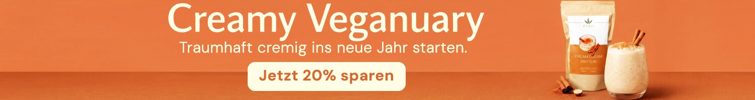 VEGJi Dream Cream Protein | Jetzt - 20% sparen