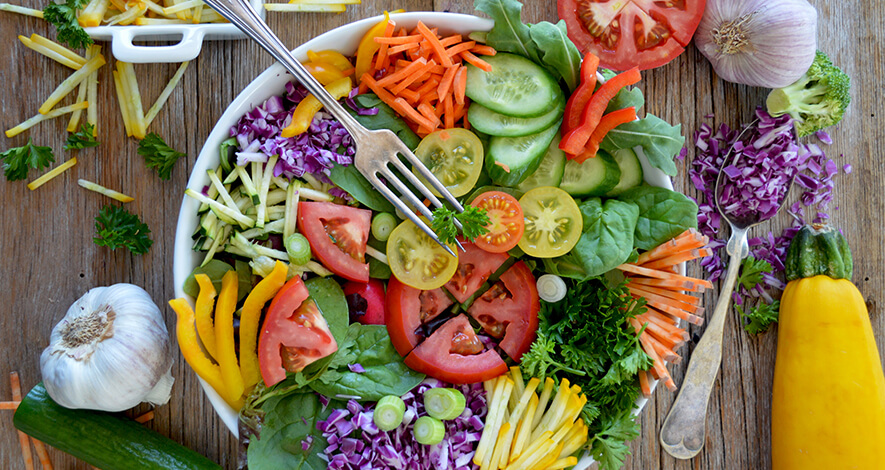 Low Carb Salat Vegan